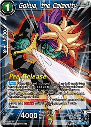 Image of Gokua, the Calamity (BT13-049) - Supreme Rivalry PreRelease Cards