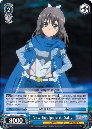 Image of New Equipment, Sally (BFR/S78-E114 PR) - BOFURI: I Don't Want to Get Hurt, so I'll Max Out My Defense