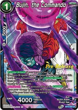 Image of Bujin, the Commando (BT13-055) - Supreme Rivalry PreRelease Cards