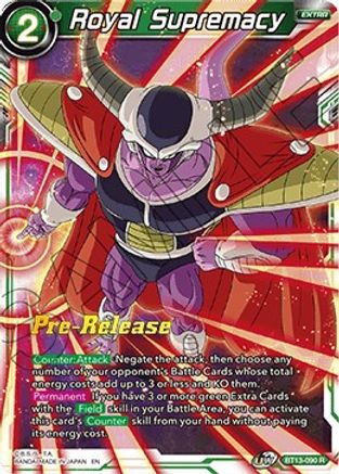 Image of Royal Supremacy (BT13-090) - Supreme Rivalry PreRelease Cards