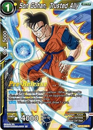 Image of Son Gohan, Trusted Ally (BT13-098) - Supreme Rivalry PreRelease Cards