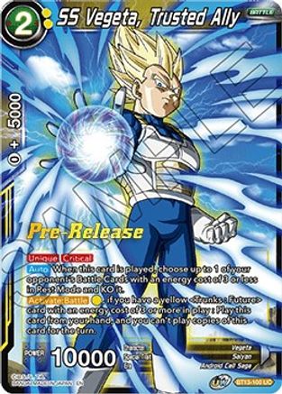 Image of SS Vegeta, Trusted Ally (BT13-100) - Supreme Rivalry PreRelease Cards