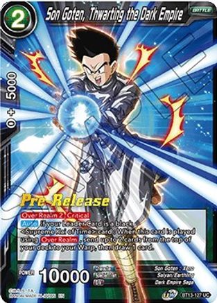 Image of Son Goten, Thwarting the Dark Empire (BT13-127) - Supreme Rivalry PreRelease Cards