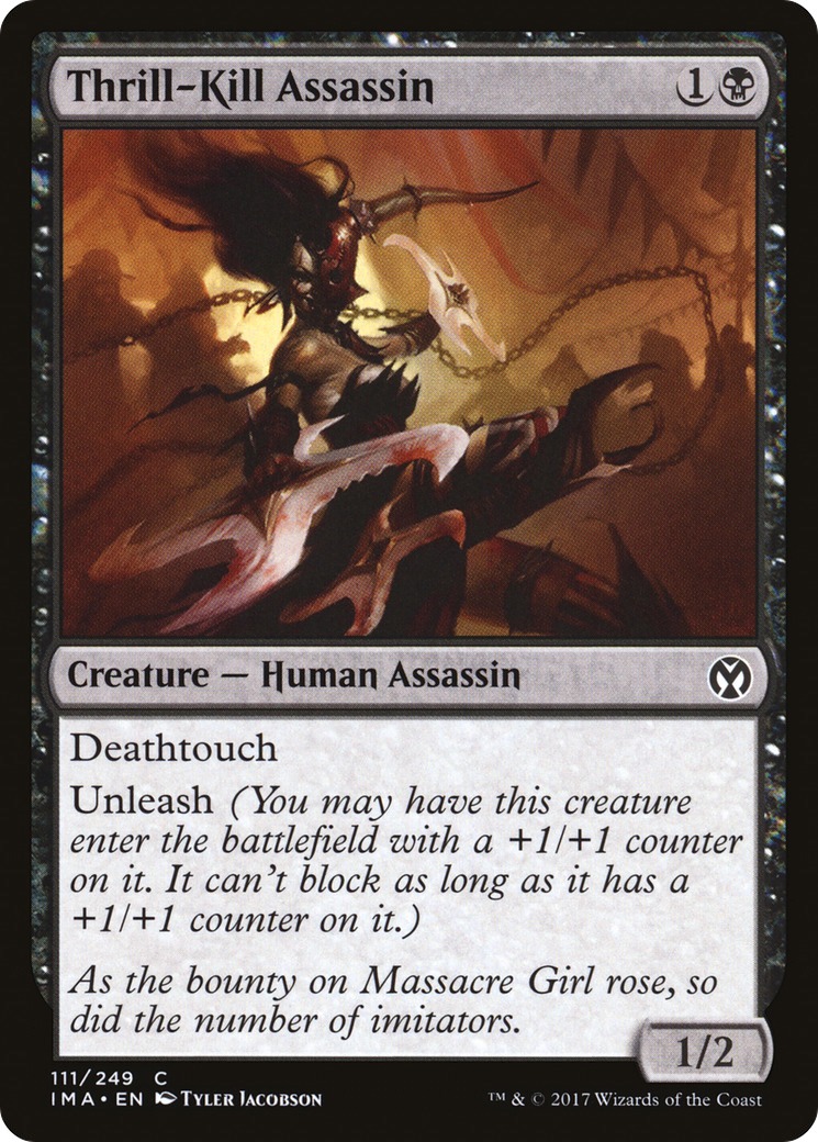 Image of Thrill-Kill Assassin (IMA-111) - Iconic Masters Foil