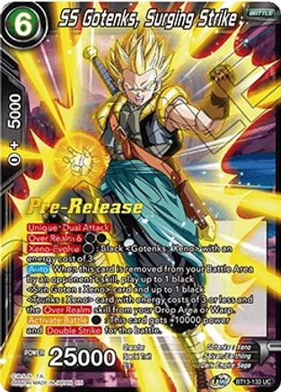 Image of SS Gotenks, Surging Strike (BT13-133) - Supreme Rivalry PreRelease Cards