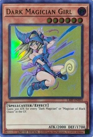 Image of Dark Magician Girl (2021) (LART-EN035) - The Lost Art Promotion Limited