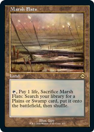 Image of Marsh Flats (Retro Frame) (Foil Etched) (MH2-437) - Modern Horizons 2 Foil