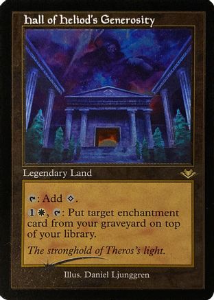 Image of Hall of Heliod's Generosity (Retro Frame) (Foil Etched) (MH1-039) - Modern Horizons Foil