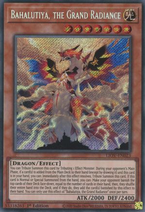 Image of Bahalutiya, the Grand Radiance (LIOV-EN023) - Lightning Overdrive 1st Edition