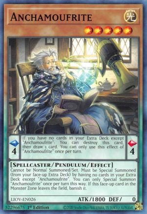 Image of Anchamoufrite (LIOV-EN026) - Lightning Overdrive 1st Edition