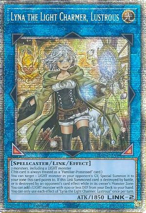 Image of Lyna the Light Charmer, Lustrous (Starlight Rare) (LIOV-EN049) - Lightning Overdrive 1st Edition