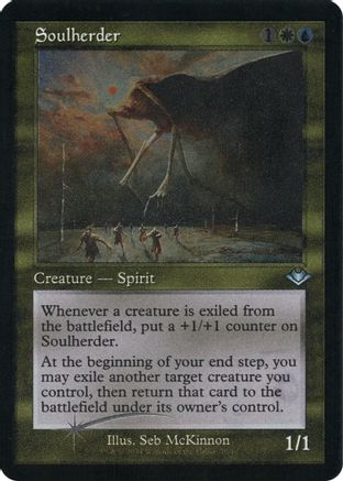 Image of Soulherder (Retro Frame) (Foil Etched) (MH1-030) - Modern Horizons Foil