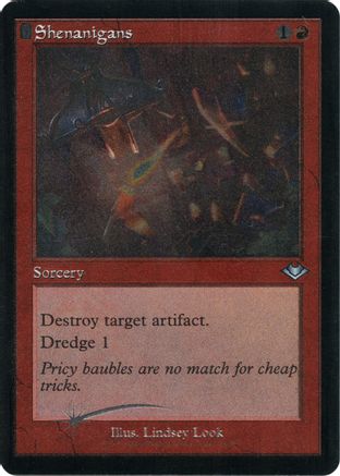 Image of Shenanigans (Retro Frame) (Foil Etched) (MH1-018) - Modern Horizons Foil