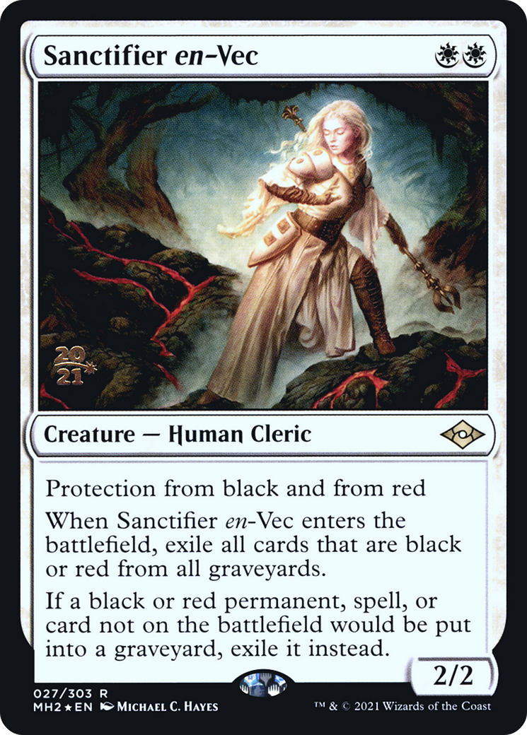 Image of Sanctifier en-Vec (PRE-027) - Modern Horizons 2 Promos Foil