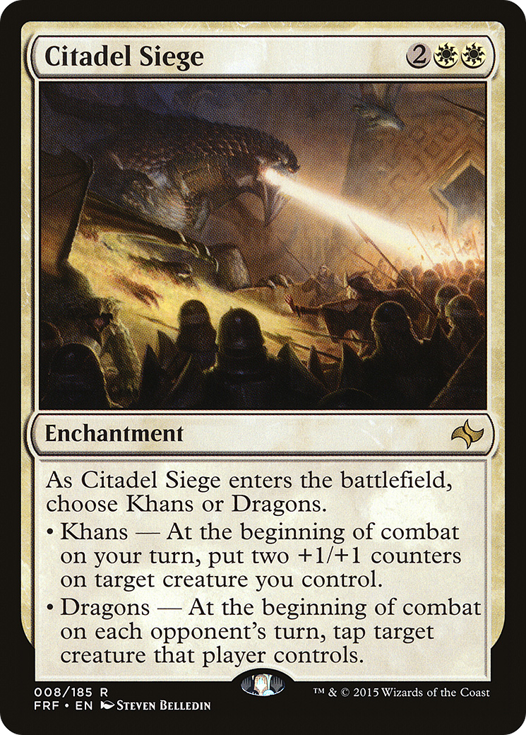 Image of Citadel Siege (FRF-008) - Fate Reforged Foil