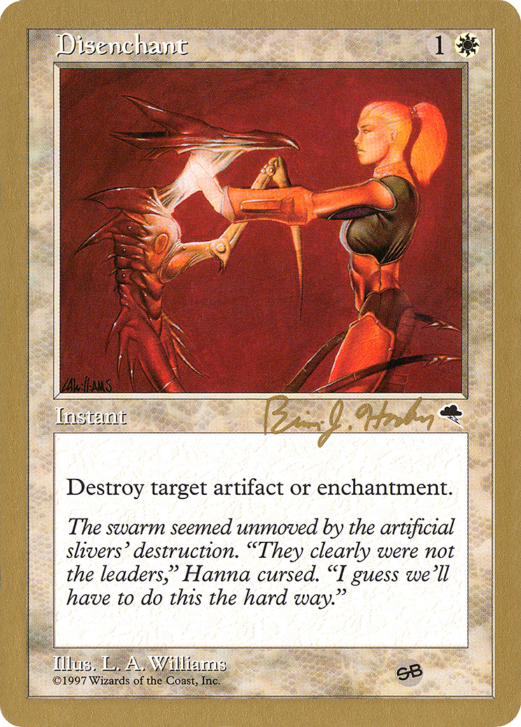 Image of Disenchant - 1998 Brian Hacker (TMP) (SB) (WCD-) - World Championship Decks 1998