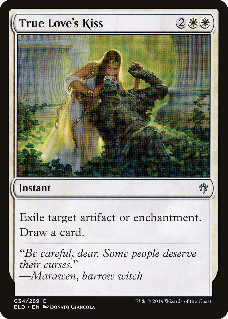 Image of True Love's Kiss (ELD-034) - Throne of Eldraine Foil