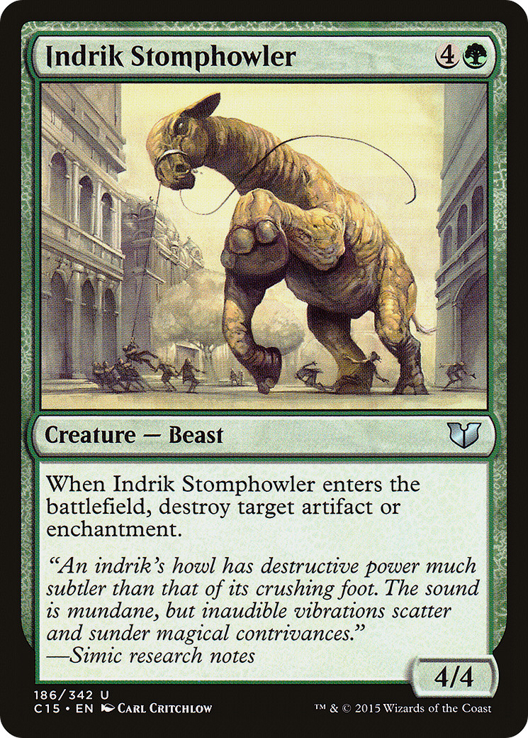 Image of Indrik Stomphowler (C15-186) - Commander 2015