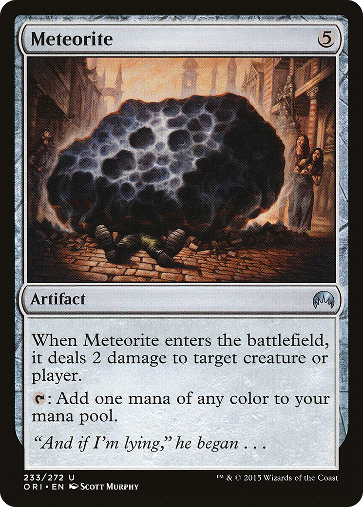 Image of Meteorite (ORI-233) - Magic Origins Foil