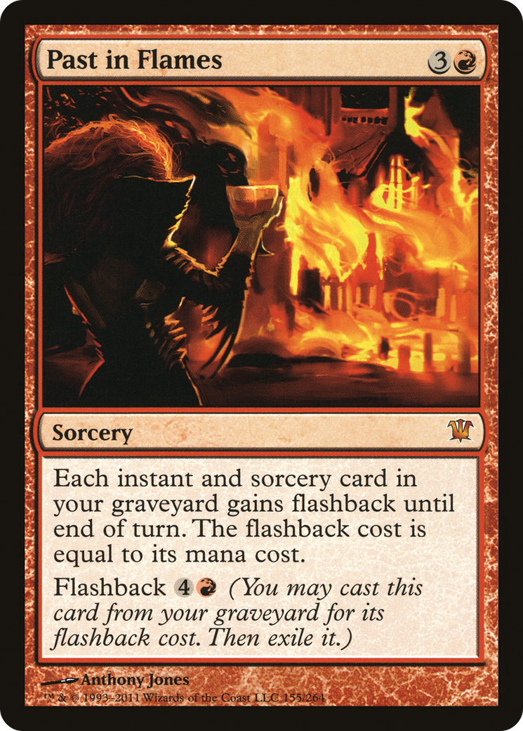 Image of Past in Flames (ISD-155) - Innistrad Foil