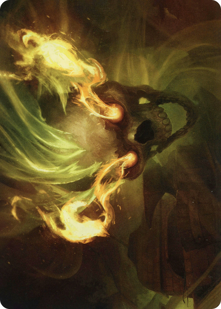 Image of Flameskull // Flameskull (AAFR-014) - Adventures in the Forgotten Realms Art Series (Borderless)