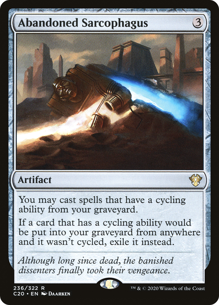 Image of Abandoned Sarcophagus (C20-236) - Commander 2020