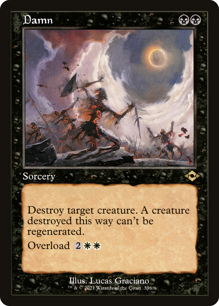 Image of Damn (Retro Frame) (MH2-396) - Modern Horizons 2