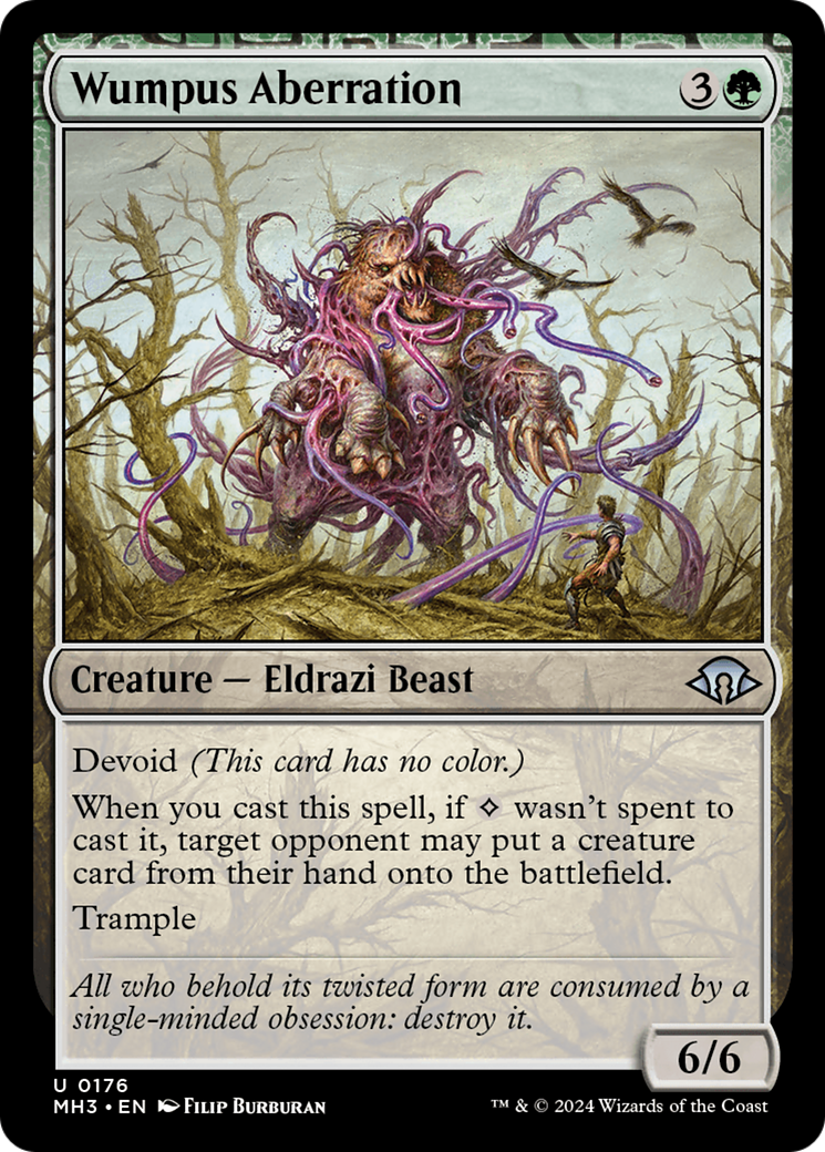 Image of Wumpus Aberration (MH3-176) - Modern Horizons 3: (devoid)