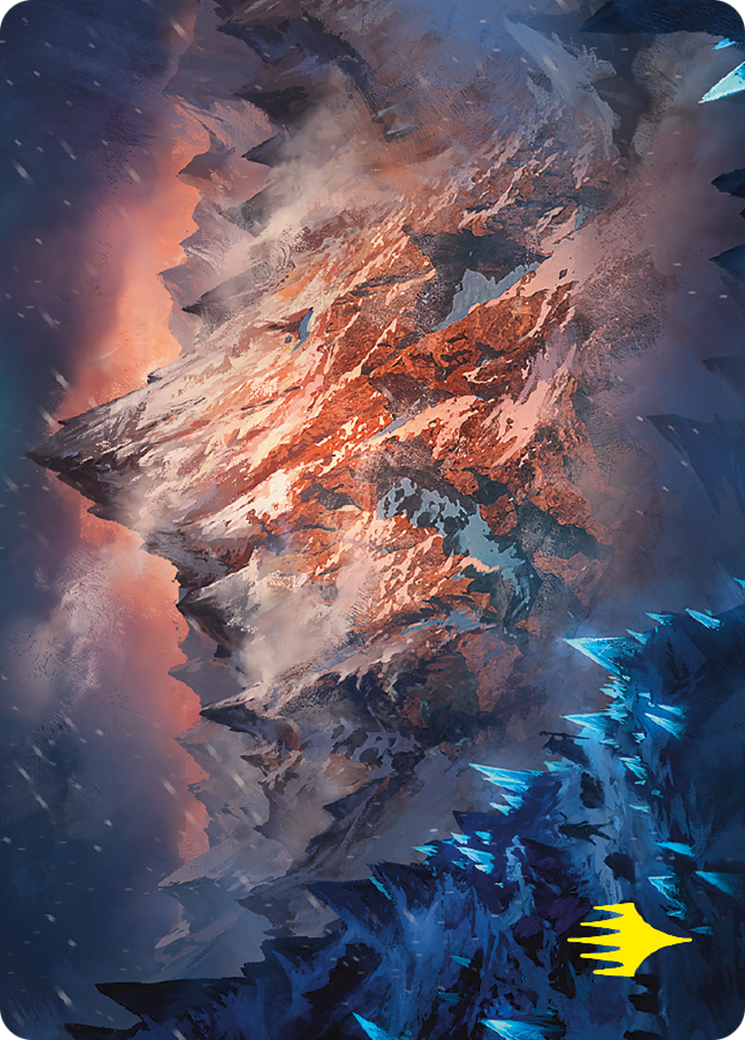 Image of Mountain // Mountain (ALTR-031) - Tales of Middle-earth Art Series (Borderless)