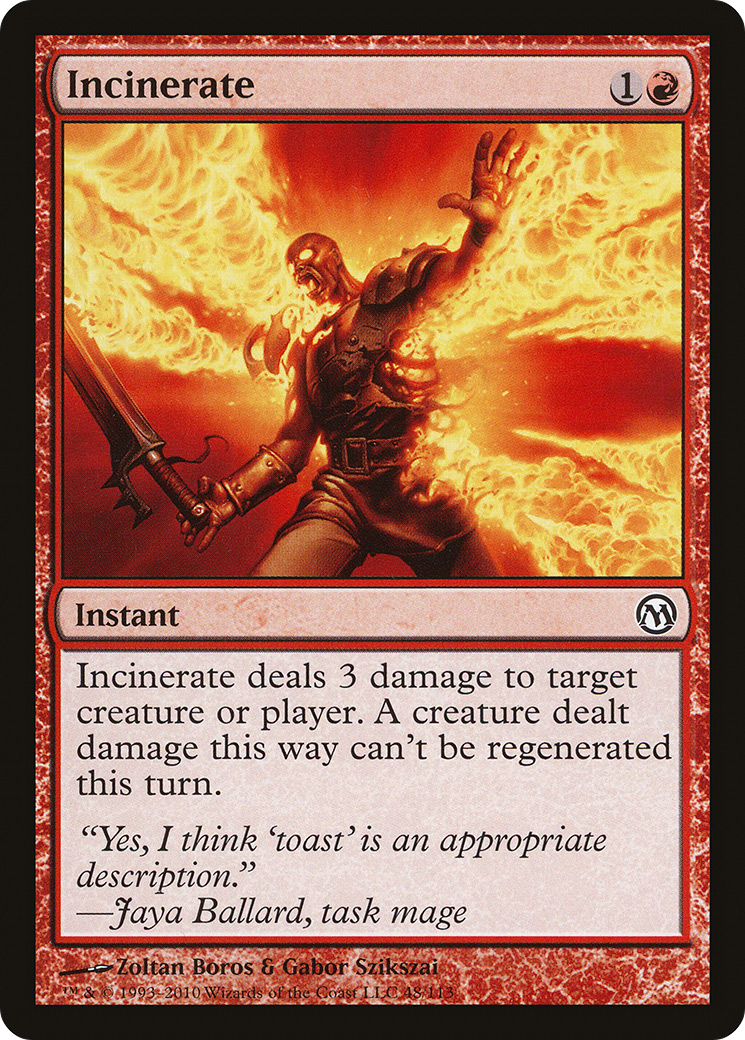 Image of Incinerate (DPA-048) - Duels of the Planeswalkers