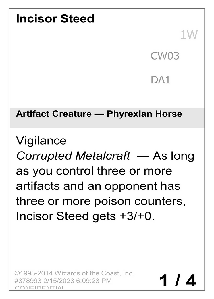 Image of Incisor Steed (UNK-CW03) - Unknown Event