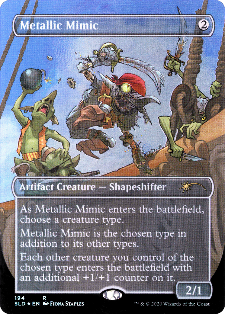 Image of Metallic Mimic (SLD-194) - Secret Lair Drop (Borderless)