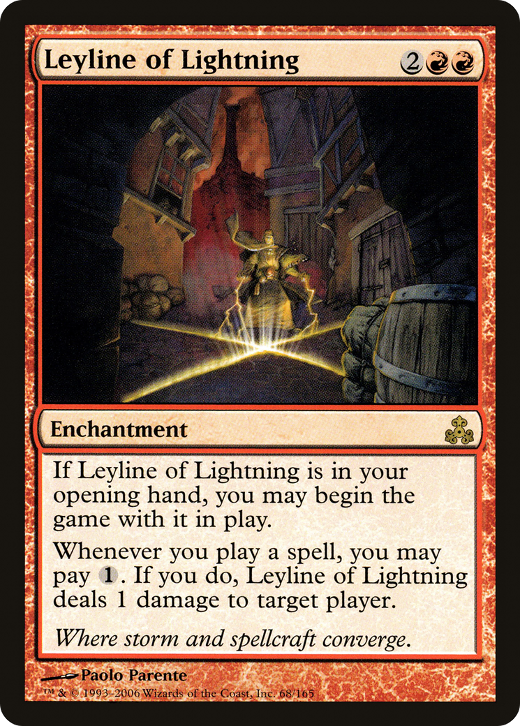 Image of Leyline of Lightning (GPT-068) - Guildpact