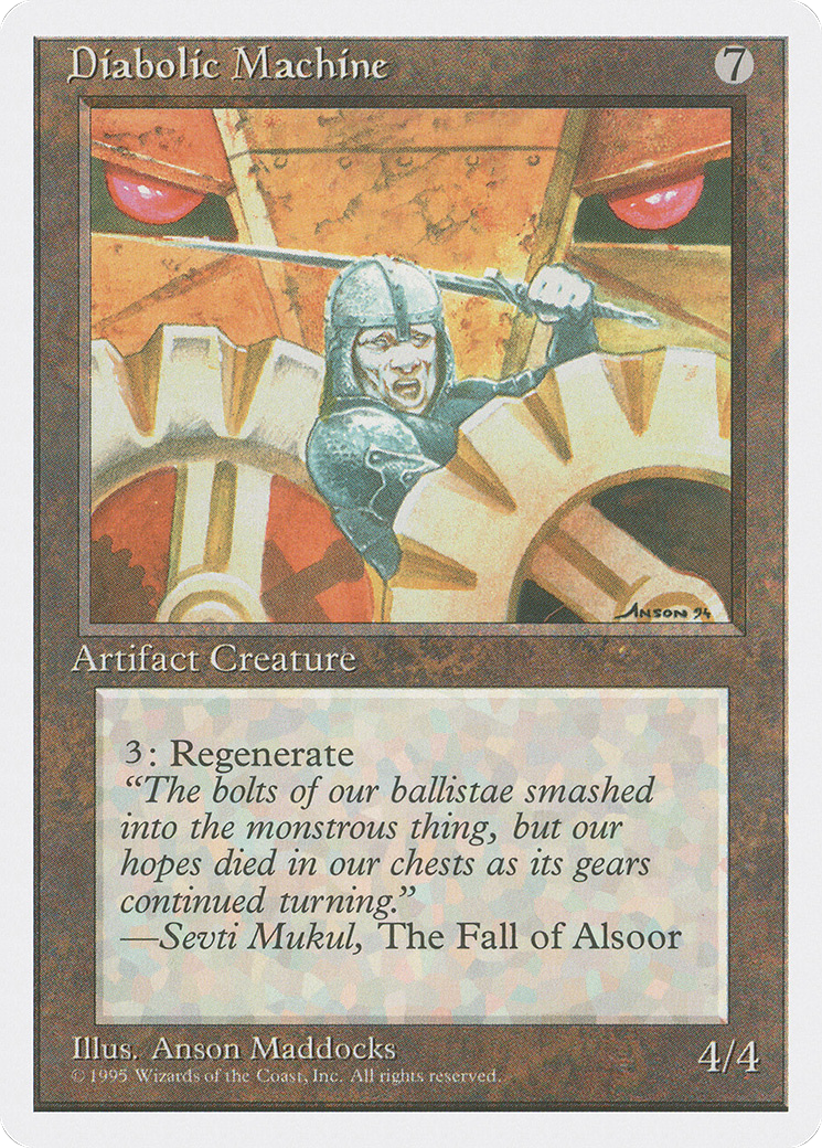 Image of Diabolic Machine (4ED-) - Fourth Edition