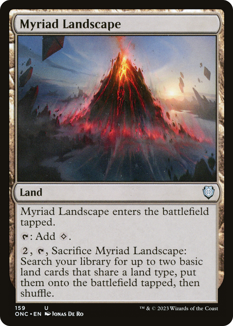 Image of Myriad Landscape (ONC-159) - Phyrexia: All Will Be One Commander
