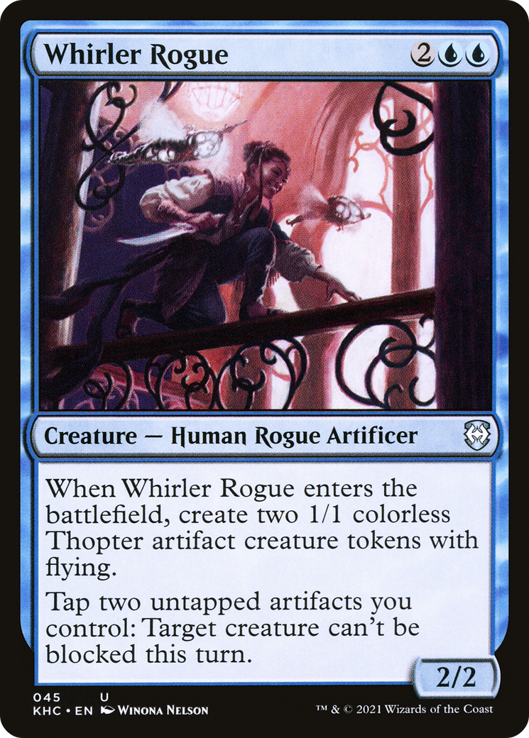Image of Whirler Rogue (KHC-045) - Kaldheim Commander