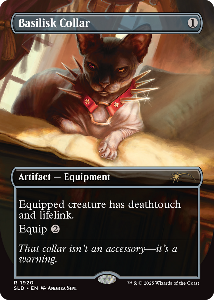Image of Basilisk Collar (SLD-1920) - Secret Lair Drop (Borderless)