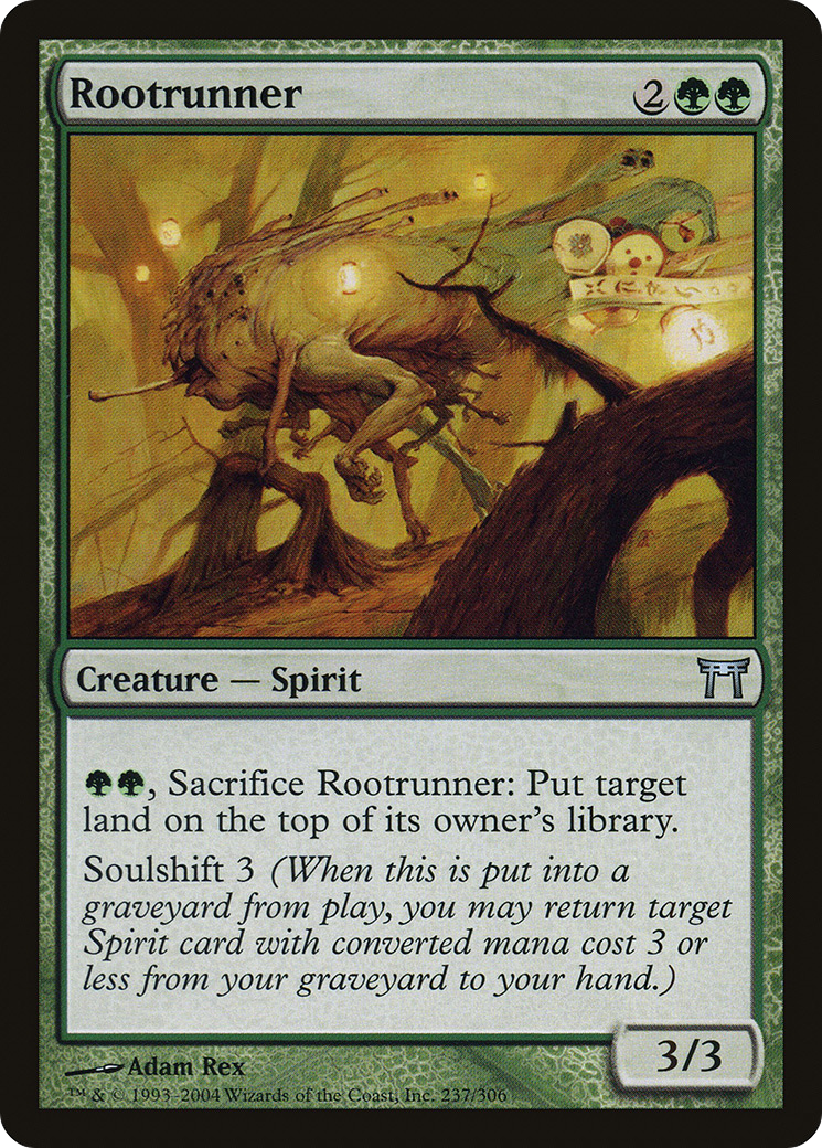 Image of Rootrunner (CHK-237) - Champions of Kamigawa