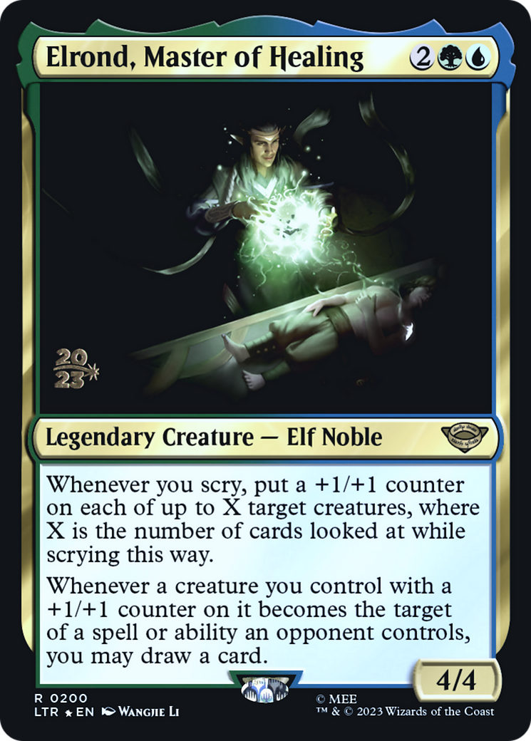Image of Elrond, Master of Healing (PRE-200) - Tales of Middle-earth Promos Foil