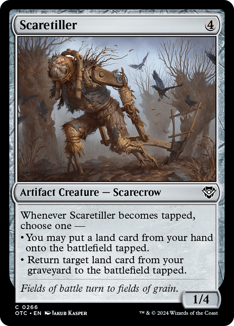 Image of Scaretiller (OTC-266) - Outlaws of Thunder Junction Commander