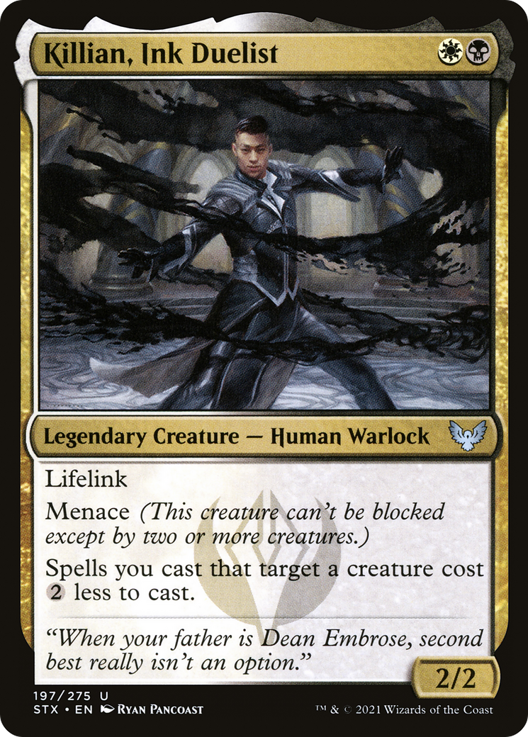 Image of Killian, Ink Duelist (STX-197) - Strixhaven: School of Mages