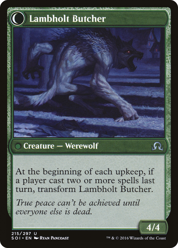 Image of Lambholt Pacifist (SOI-215) - Shadows over Innistrad: (Double Faced Transform)