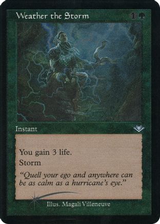 Image of Weather the Storm (Retro Frame) (Foil Etched) (MH1-024) - Modern Horizons Foil