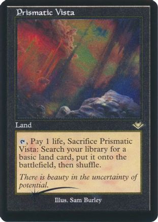 Image of Prismatic Vista (Retro Frame) (Foil Etched) (MH1-040) - Modern Horizons Foil