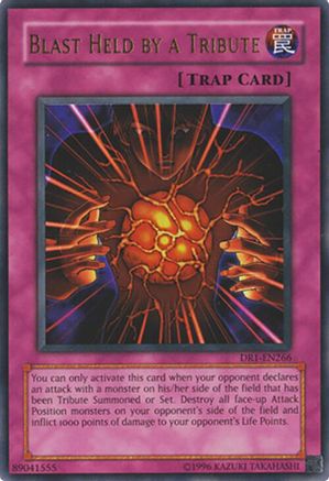 Image of Blast Held by a Tribute (DR1-EN266) - Dark Revelation Volume 1 Unlimited