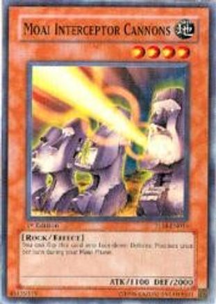Image of Moai Interceptor Cannons (TLM-EN014) - The Lost Millennium 1st Edition