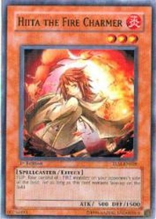 Image of Hiita the Fire Charmer (TLM-EN028) - The Lost Millennium 1st Edition