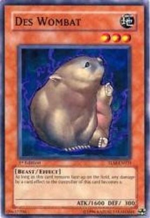 Image of Des Wombat (TLM-EN031) - The Lost Millennium 1st Edition