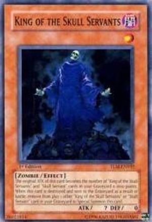 Image of King of the Skull Servants (TLM-EN032) - The Lost Millennium 1st Edition