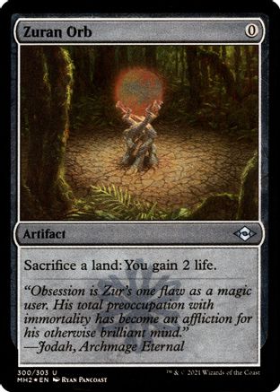 Image of Zuran Orb (Foil Etched) (MH2-300) - Modern Horizons 2 Foil